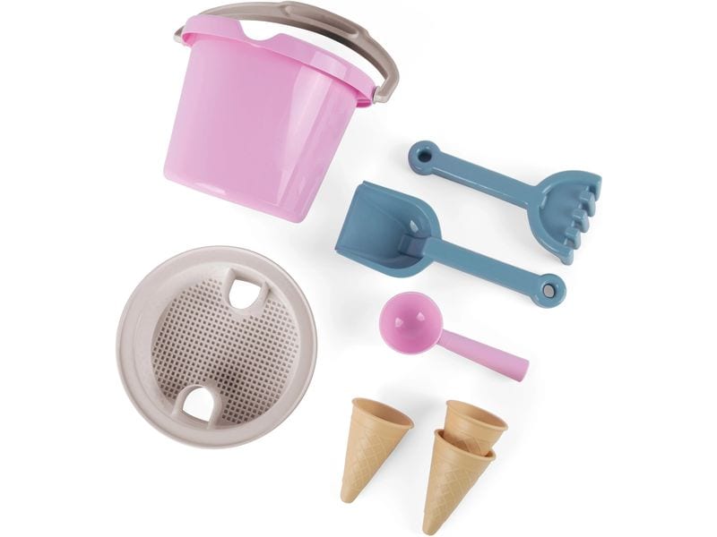 dantoy | TB EIMER & EIS SET IN NETZ ROSA