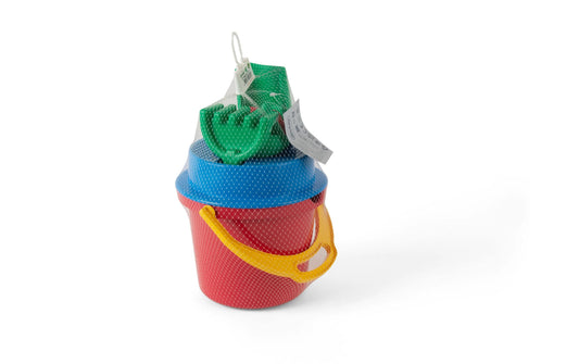 dantoy | CLASSIC RECYCELTES ROT EIMER-SET | IM NETZ 8 TEILE