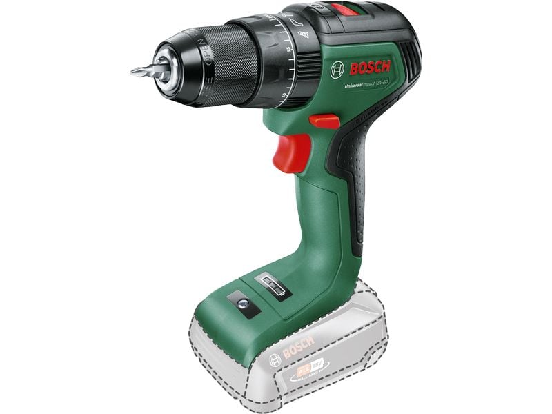 Bosch | UniversalImpact 18V-60 | Akku-Schlagbohrmaschine