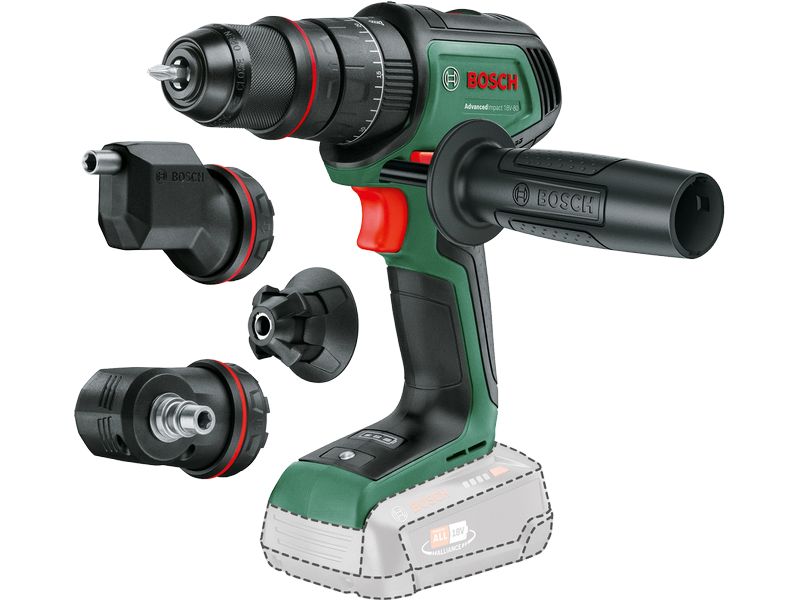 Bosch | AdvancedImpact 18V-80 QuickSnap | Aufsätze