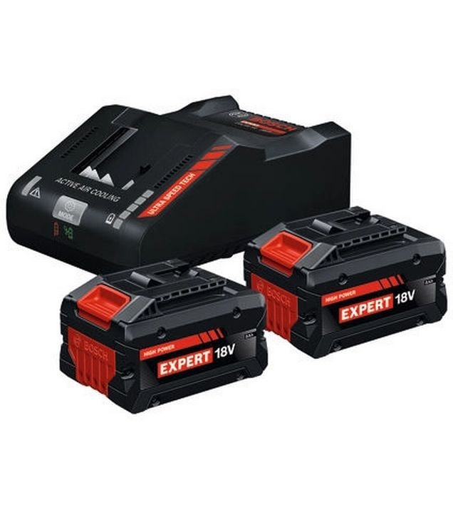 Bosch Professional | Starterkit 2xEXP18V8.0Ah | GAL12V/18V-80