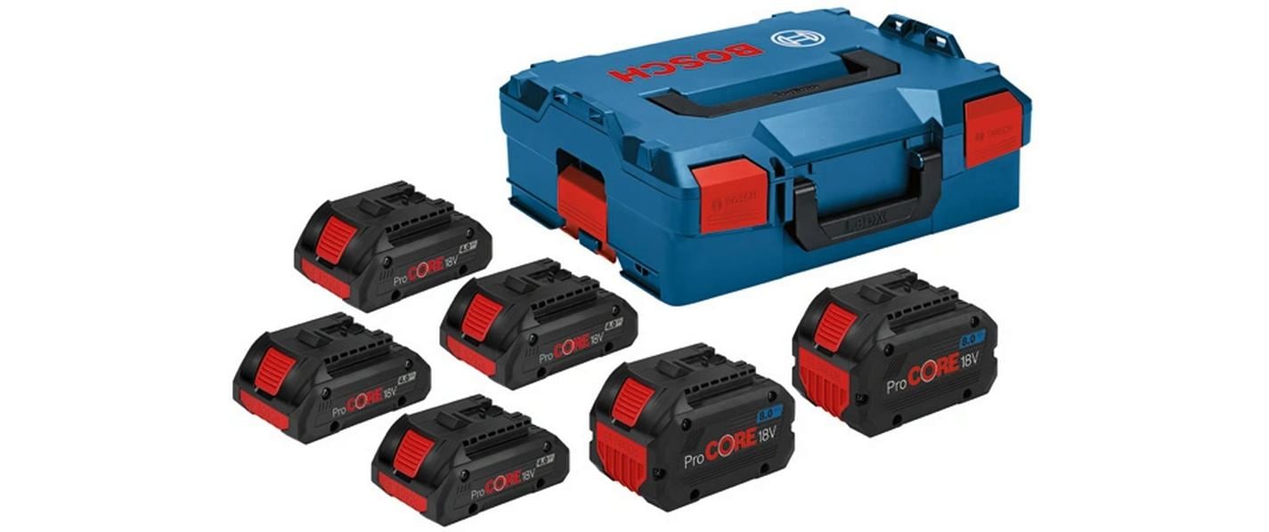 Akkupack 4x ProCORE18V 4,0Ah