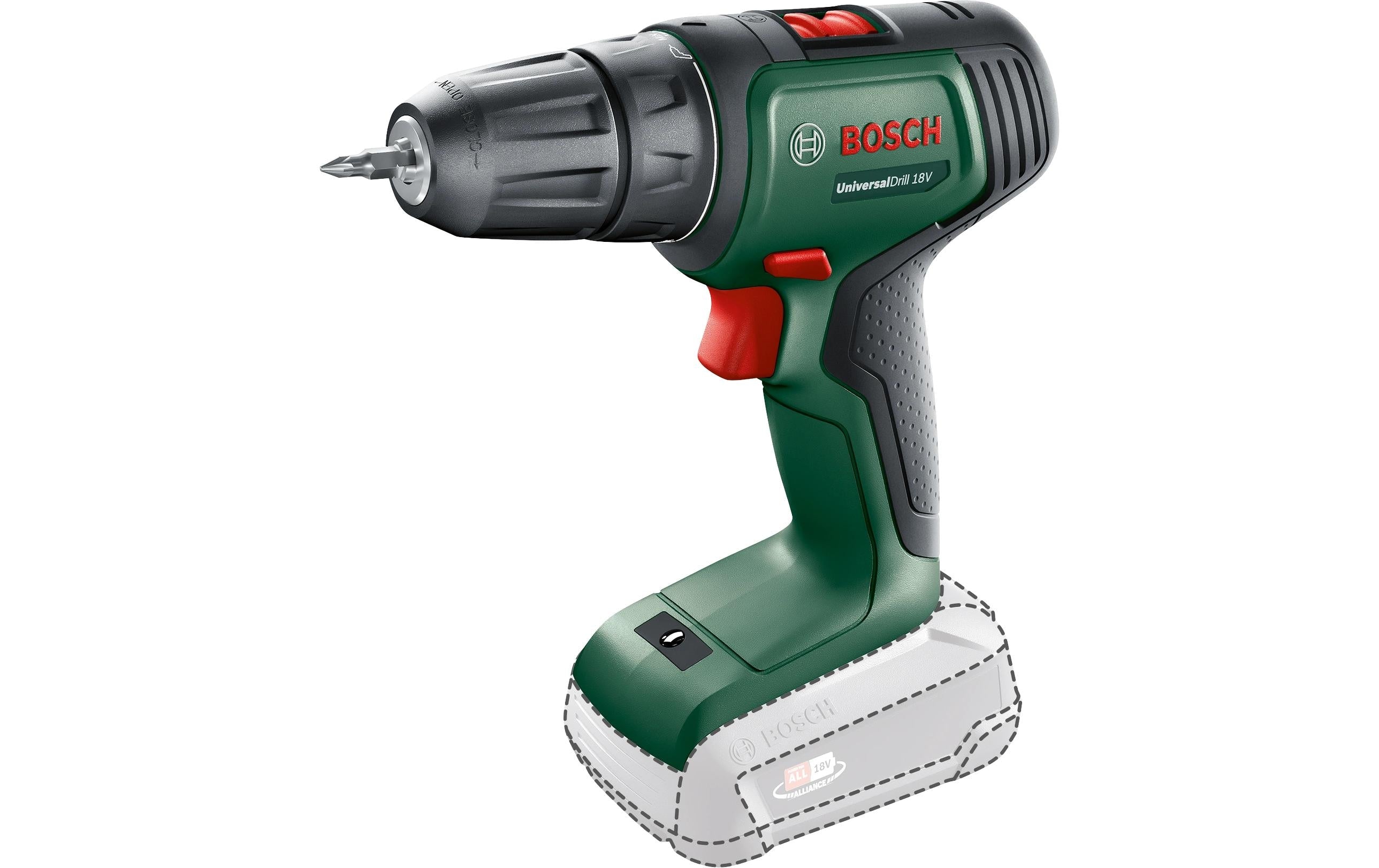 Bosch UniversalDrill 18V (Baretool)