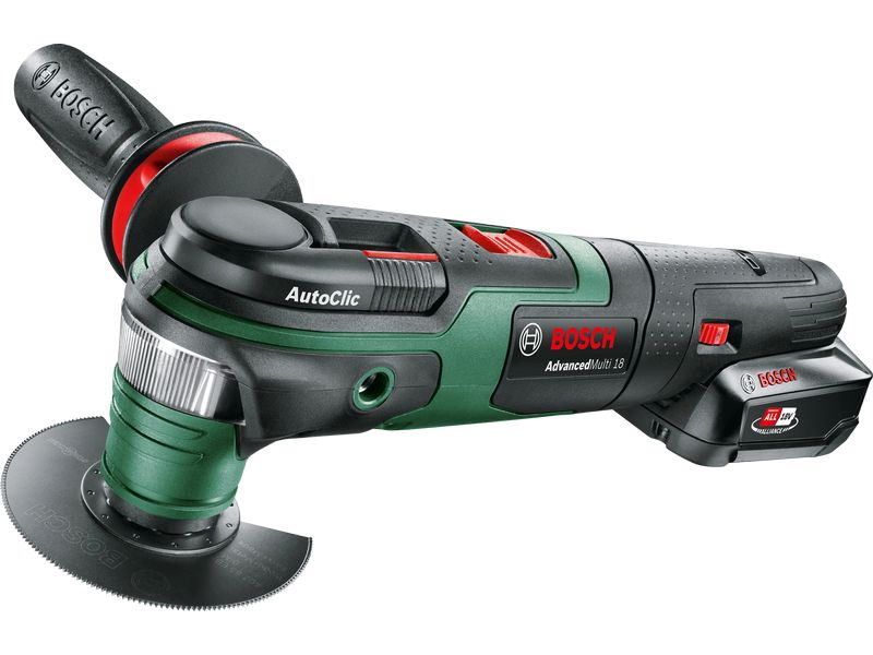 Bosch | AdvancedMulti 18 | 1 x Akku PBA 18V 2.5Ah im Koffer