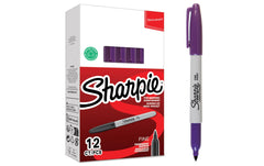 Sharpie | Permanent Marker Rundspitze | lila, 12er Schachtel