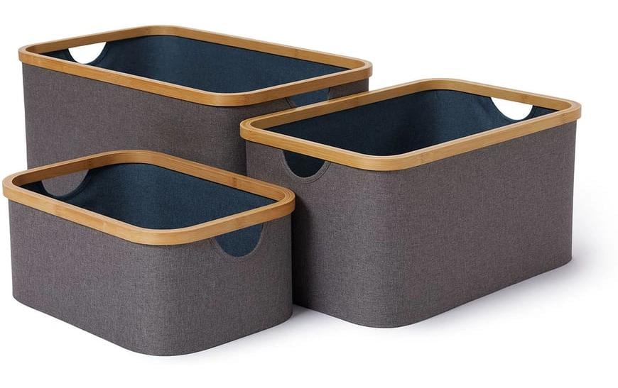 Lumaland Bambus Aufbewahrungsbox Set 4 Stk.
