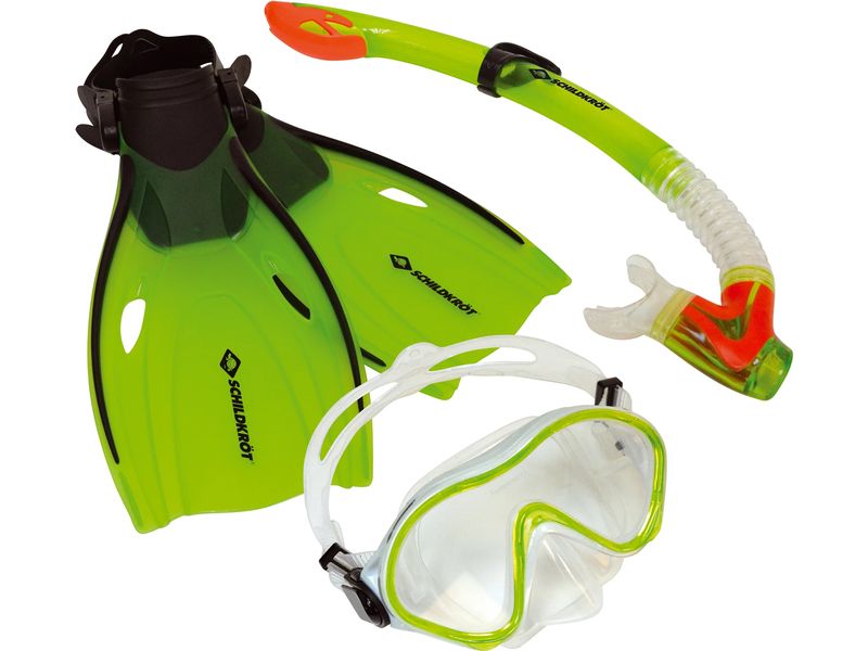 Schildkröt Funsports | Schildkröt Junior Schnorchel Set Bermuda | 3-teilig, Grösse S/M