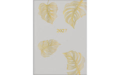 rido idé | rido/idé Tagesagenda Design Line | 1T/1S, 148x210mm, Monstera