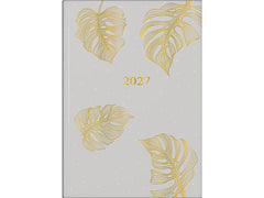 rido idé | rido/idé Tagesagenda Design Line | 1T/1S, 148x210mm, Monstera