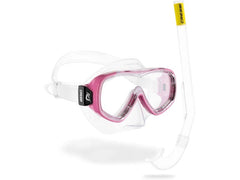 CRESSI | PIUMETTA + MINI ISLAND | CLEAR/PINK