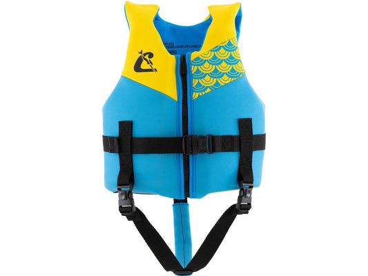 CRESSI | FROGGY SWIM VEST AZURE/YELLOW | 3/6YEARS