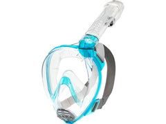 CRESSI | BARON JUNIOR FULL FACE MASK | CLEAR/AQUAMARINE XS