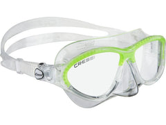 CRESSI | MOON KID MASK SIL | CLEAR/FRAME LIME