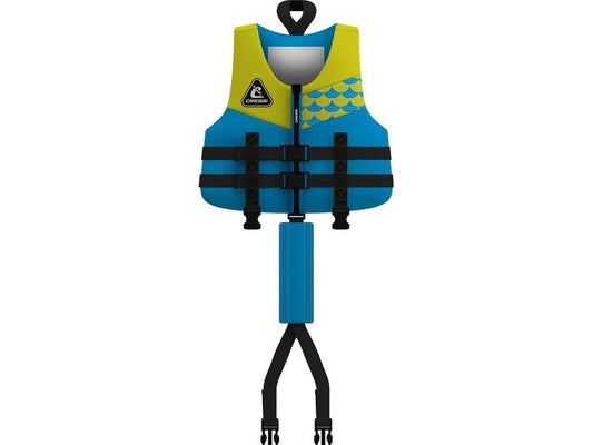 CRESSI | FROGGY SWIM VEST AZURE/YELLOW | 2/3 YEARS