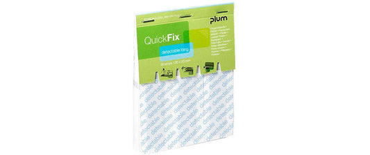 PLUM | QuickFix Detectable long Pflaster | Refill 30 Stück