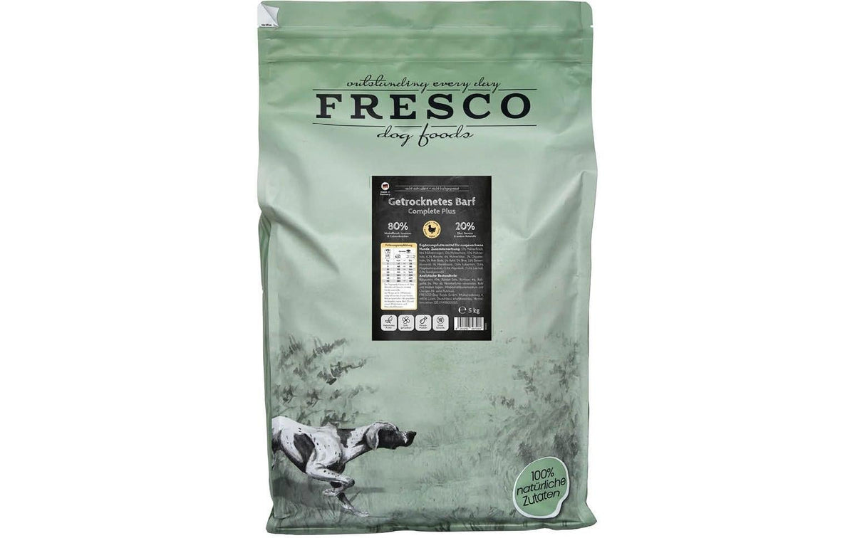 FRESCO, Trockenfutter BARF Complete Plus Hu