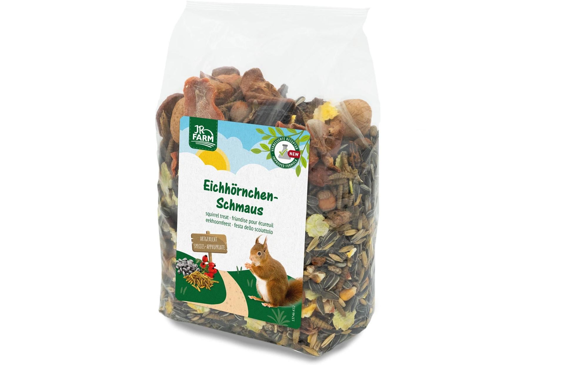 Eichhörnchenschmaus