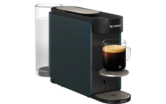Krups | Nespressomasch Vertuo Up, blau | 940W, 3 Sek. Aufheizzeit, 1.4L Tank