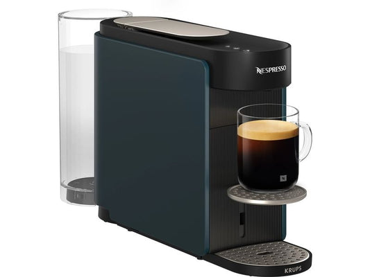 Krups | Nespressomasch Vertuo Up, blau | 940W, 3 Sek. Aufheizzeit, 1.4L Tank