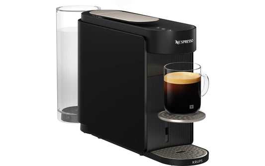 Krups | Nespressomasch Vertuo Up, schwarz | 940W, 3 Sek. Aufheizzeit, 1.4L Tank