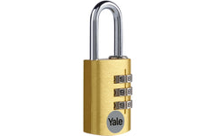 Yale | Zahlenschloss Aluminium YE3CB | gold 20/21