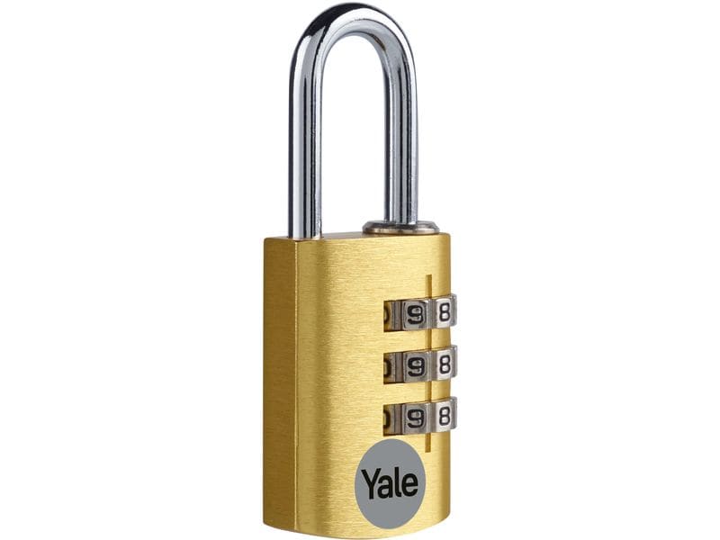 Yale | Zahlenschloss Aluminium YE3CB | gold 20/21