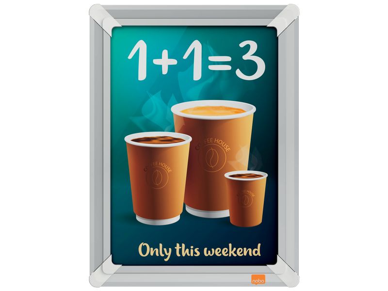 Nobo | Plakatrahmen Premium Plus A4