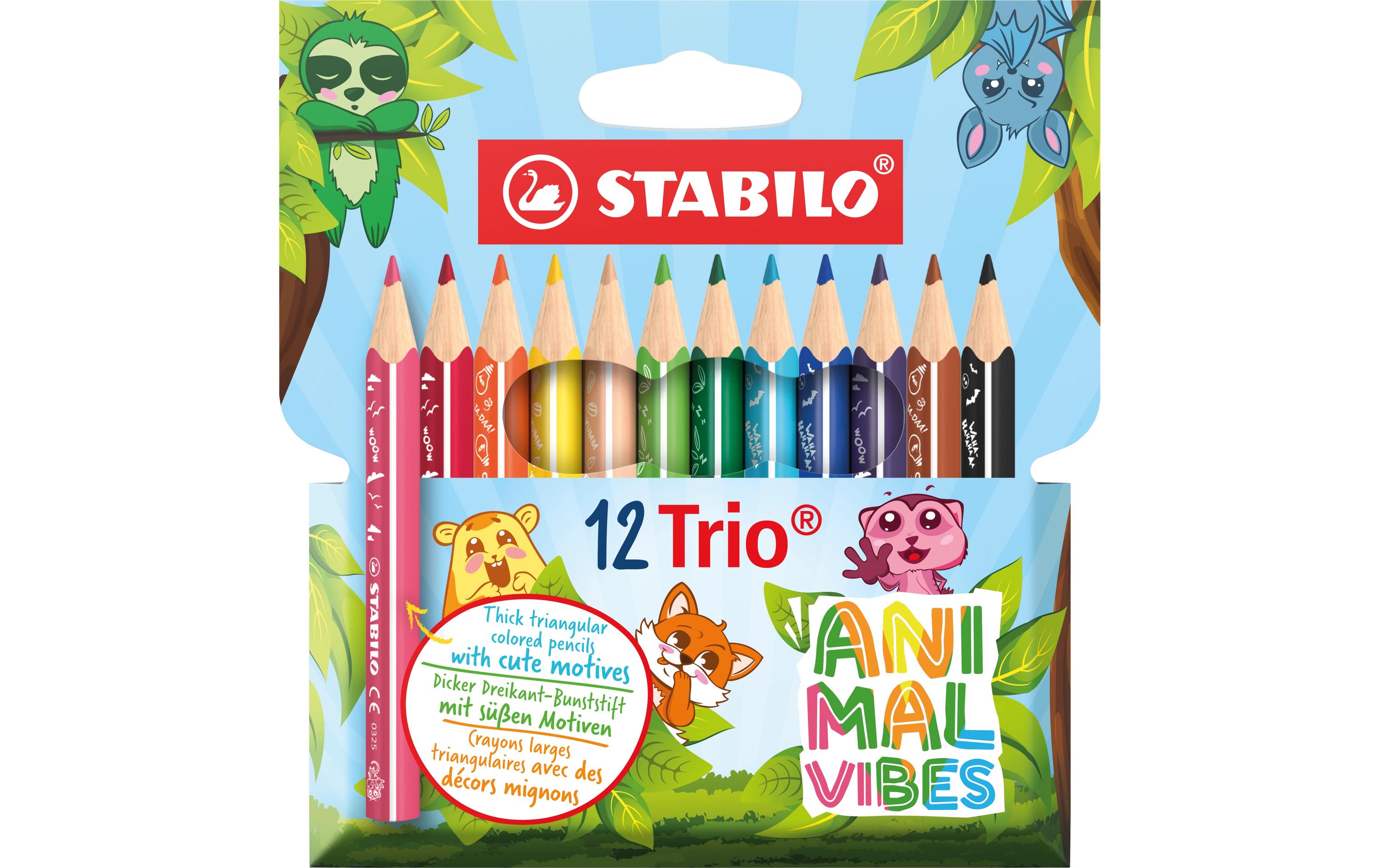 STABILO Trio dick kurz Animal Vibes