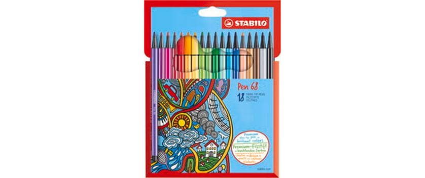 STABILO Pen 68 Fasermaler