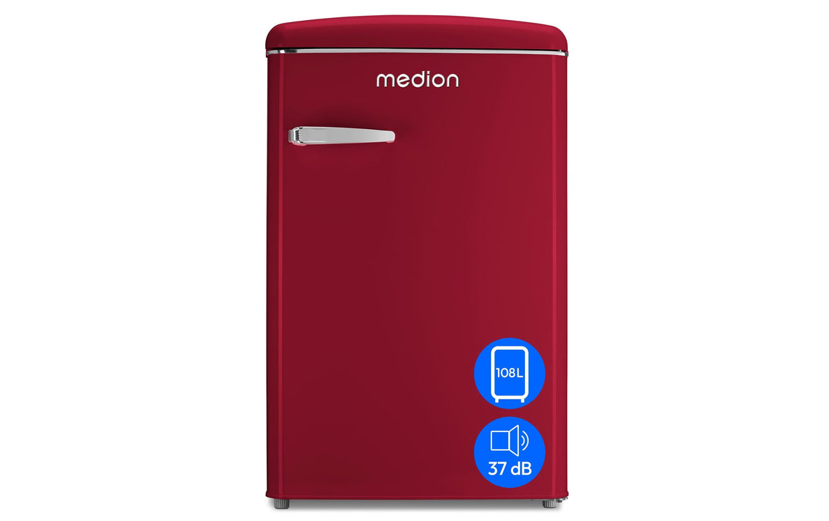 MEDION Kühlschrank MD 37790 Rot