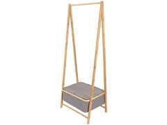 Lumaland | Kleiderständer Bambus 159x60x45cm | Garderobe