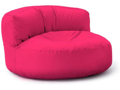 Lumaland | Sitzsack Sofa 320l rot | Rund, Waschbar