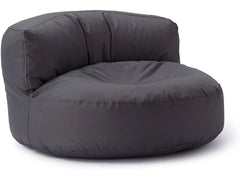 Lumaland | Sitzsack-Sofa 320l anthrazit | Rund, Waschbar