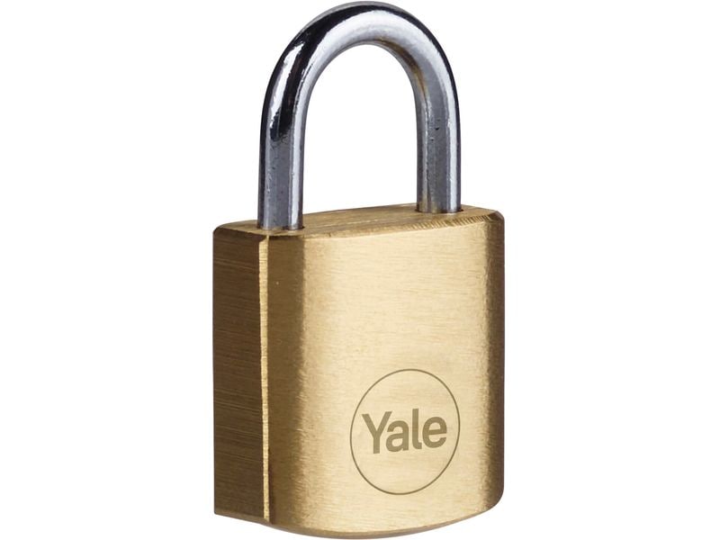 Yale | Vorhängeschloss Messing Y110B 2er | Set 20/11