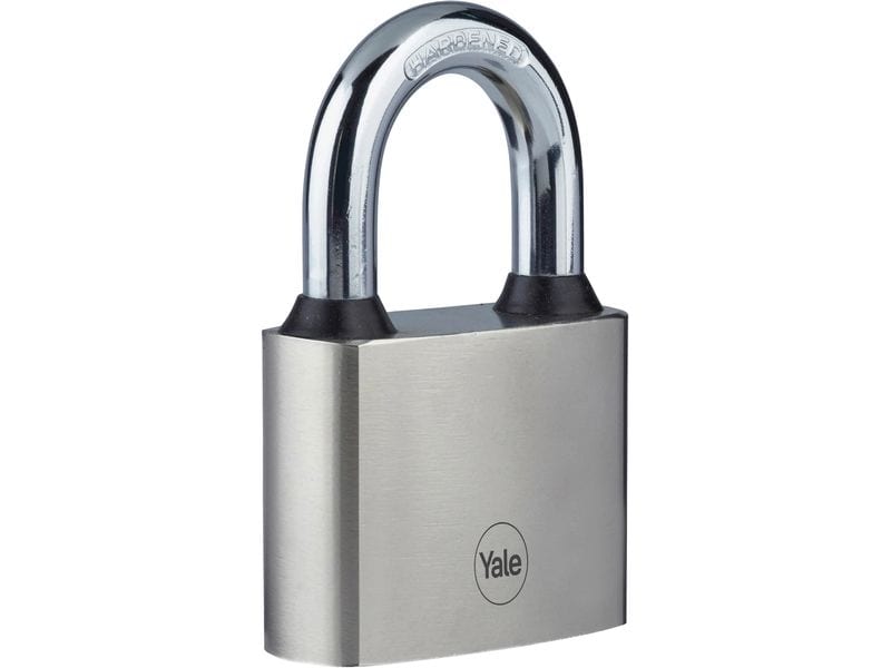 Yale | Vorhängeschloss Eisen Y112 | vernickelt 50/28