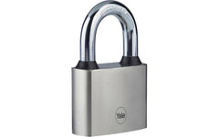 Yale | Vorhängeschloss Eisen Y112 | vernickelt 50/28