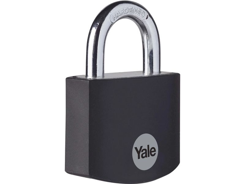 Yale | Vorhängeschloss Aluminium YE3B | schwarz 38/19