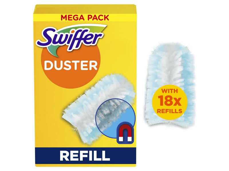 Swiffer | Staubmagnet ohne Duft | Nachfüllpackung 18er