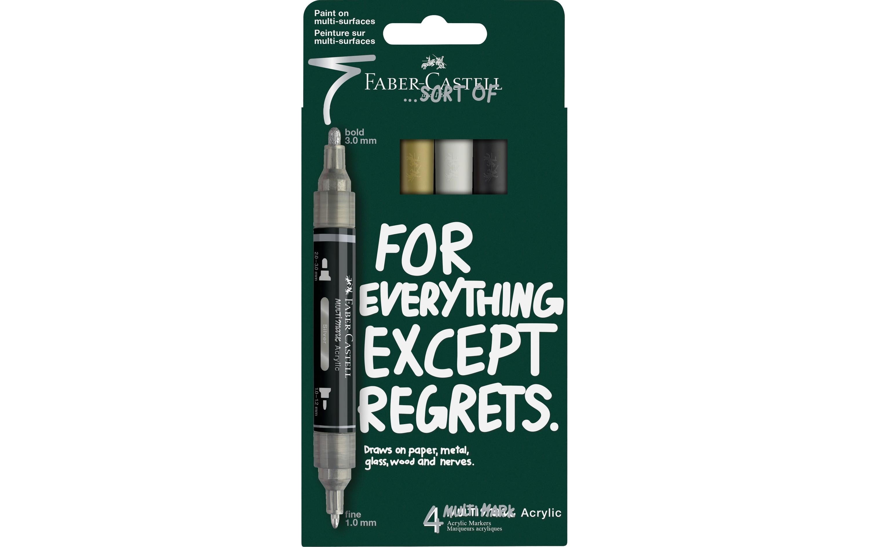Faber-Castell Acrylic Marker Multimark Set