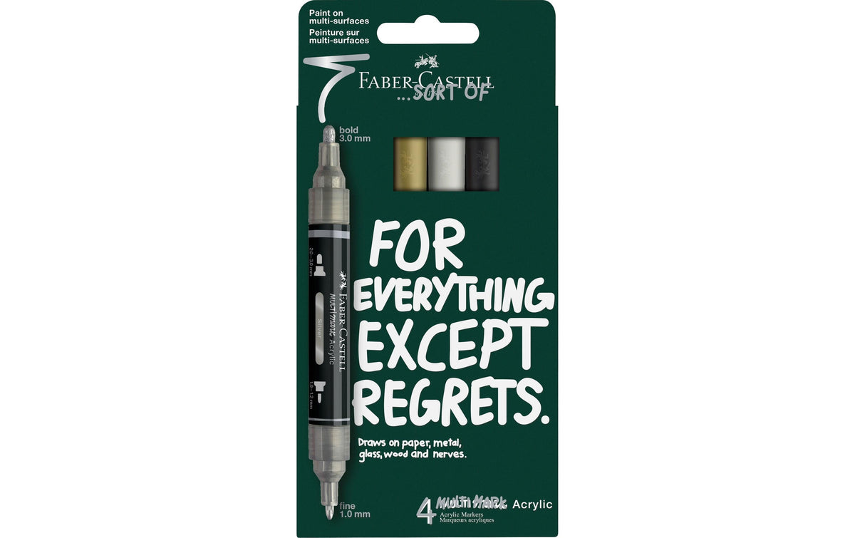 Faber-Castell Acrylic Marker Multimark Set
