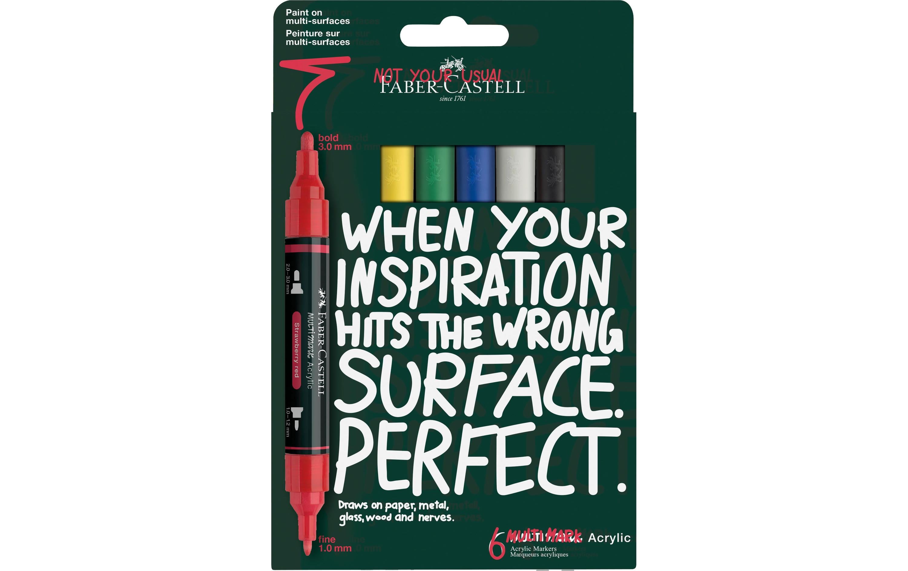 Faber-Castell Acrylic Marker Multimark Set