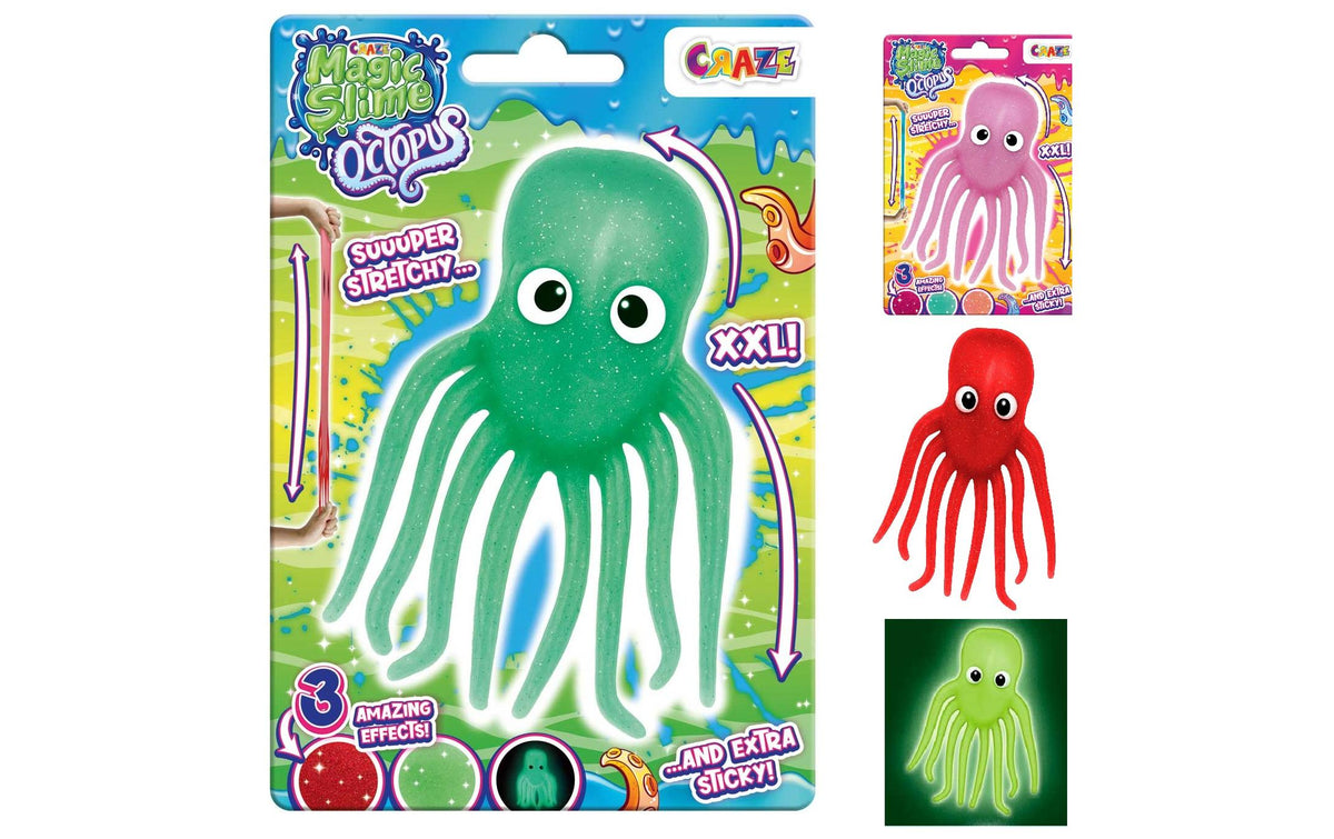CRAZE Magic Slime Mega XXL Klatsch Octopus
