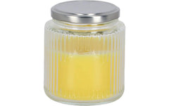 Esschert Design | Esschert Citronella Kerze im Glas-Topf L | Gelb