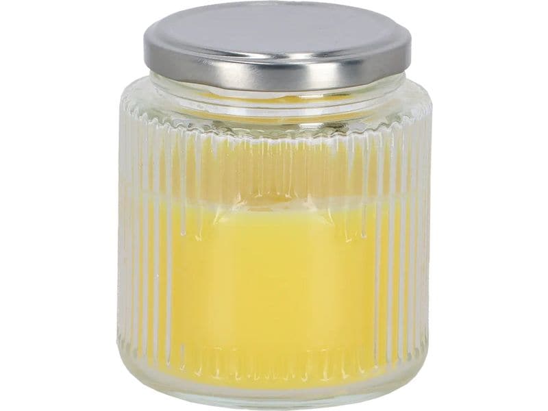 Esschert Design | Esschert Citronella Kerze im Glas-Topf L | Gelb