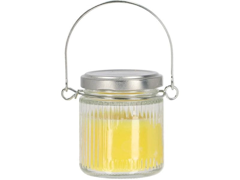 Esschert Design | Esschert Citronella Kerze im Glas-Hänger | Gelb