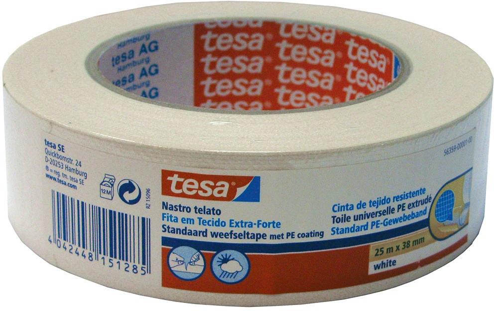 Gaffer Tape 25 m x 38 mm, Weiß