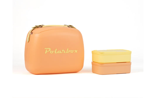 Polarbox | CoolerBag orange 6l | inkl. 2 Frischhalte-Dosen