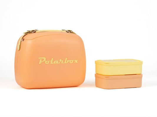 Polarbox | CoolerBag orange 6l | inkl. 2 Frischhalte-Dosen