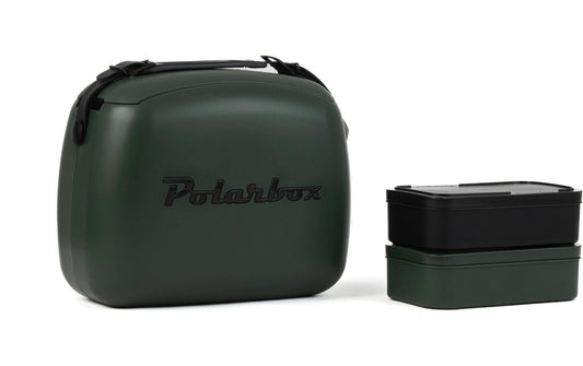 Polarbox | CoolerBag waldgrün-schwarz 6l | inkl. 2 Frischhalte-Dosen