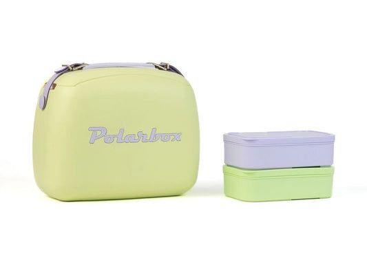 Polarbox | CoolerBag lime 6l | inkl. 2 Frischhalte-Dosen
